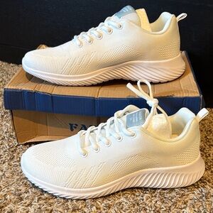 White Athletic Sneakers